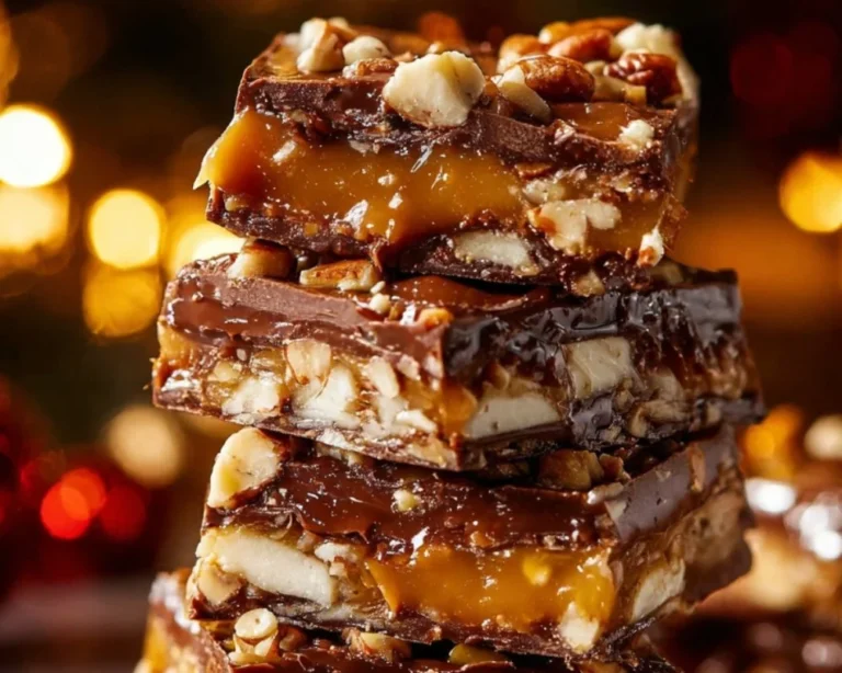 Delicious Christmas Crack made with Saltine crackers and toffee for the holidays