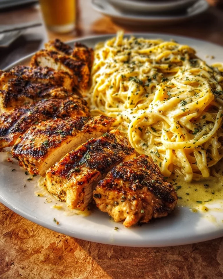 Garlic Parmesan Chicken Spaghetti with Spicy Three Cheese Cajun Cream Sauce