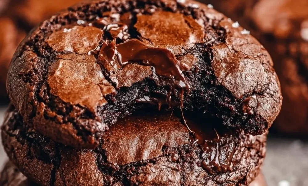 Delicious gourmet brownie cookies with rich chocolate flavor