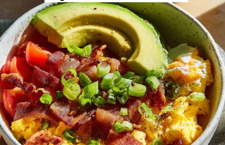 Delicious high protein breakfast bowls with fresh ingredients and vibrant colors