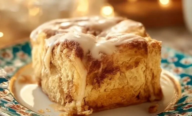 Delicious cinnamon desserts including cinnamon roll cake and fun baking recipes.