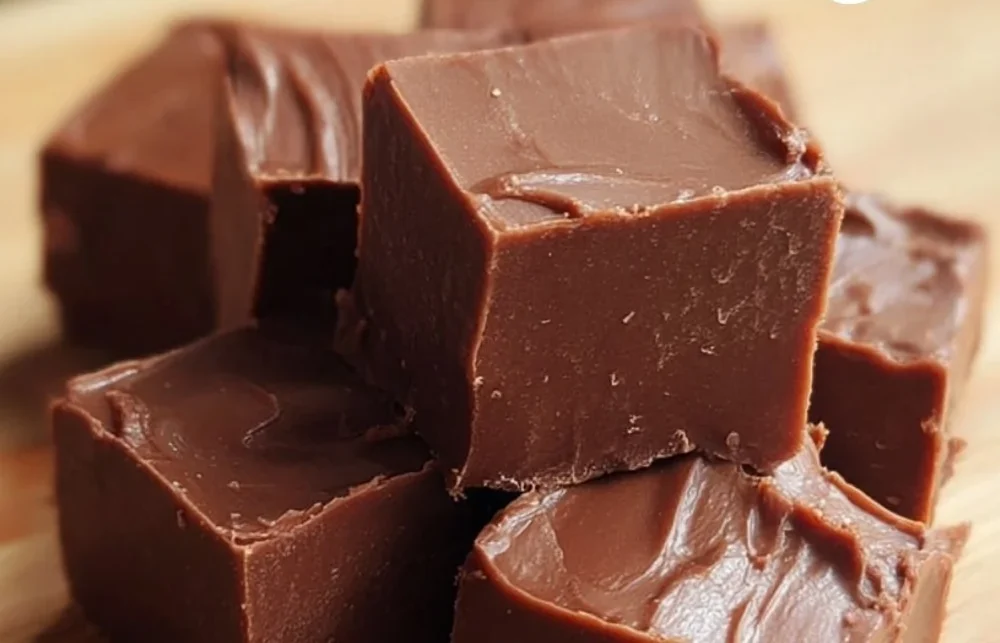 Quick and easy 3-minute fudge recipe with chocolate and nuts.