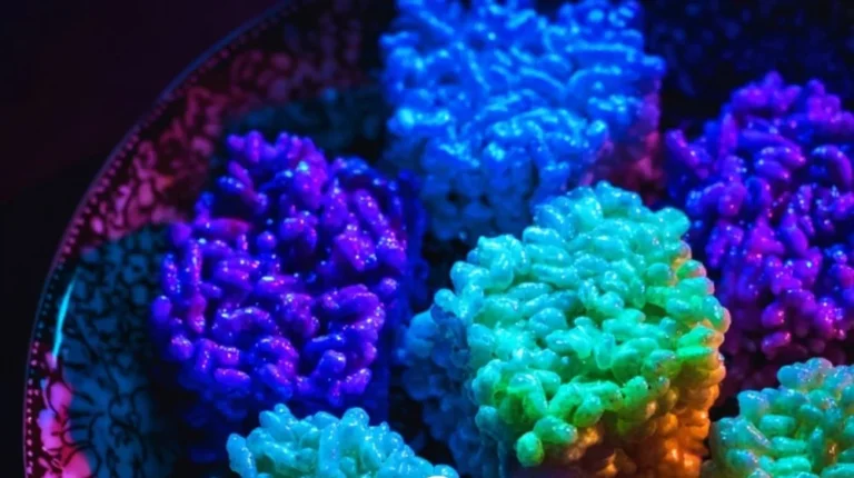 Glow in the Dark Rice Krispies Treats with colorful decorations
