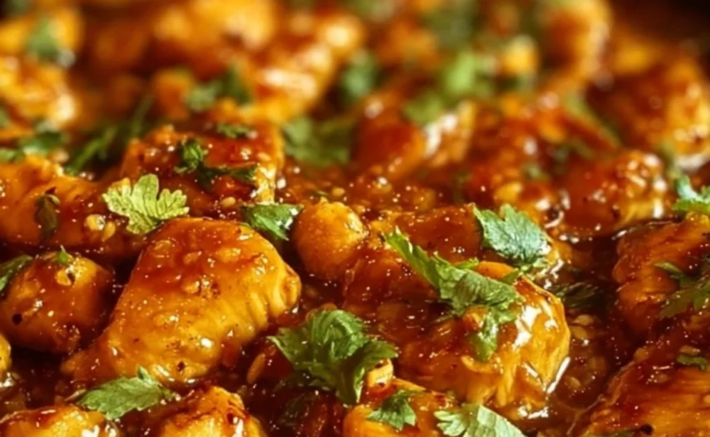 Texas Roadhouse Butter Chicken Skillet with creamy sauce and spices