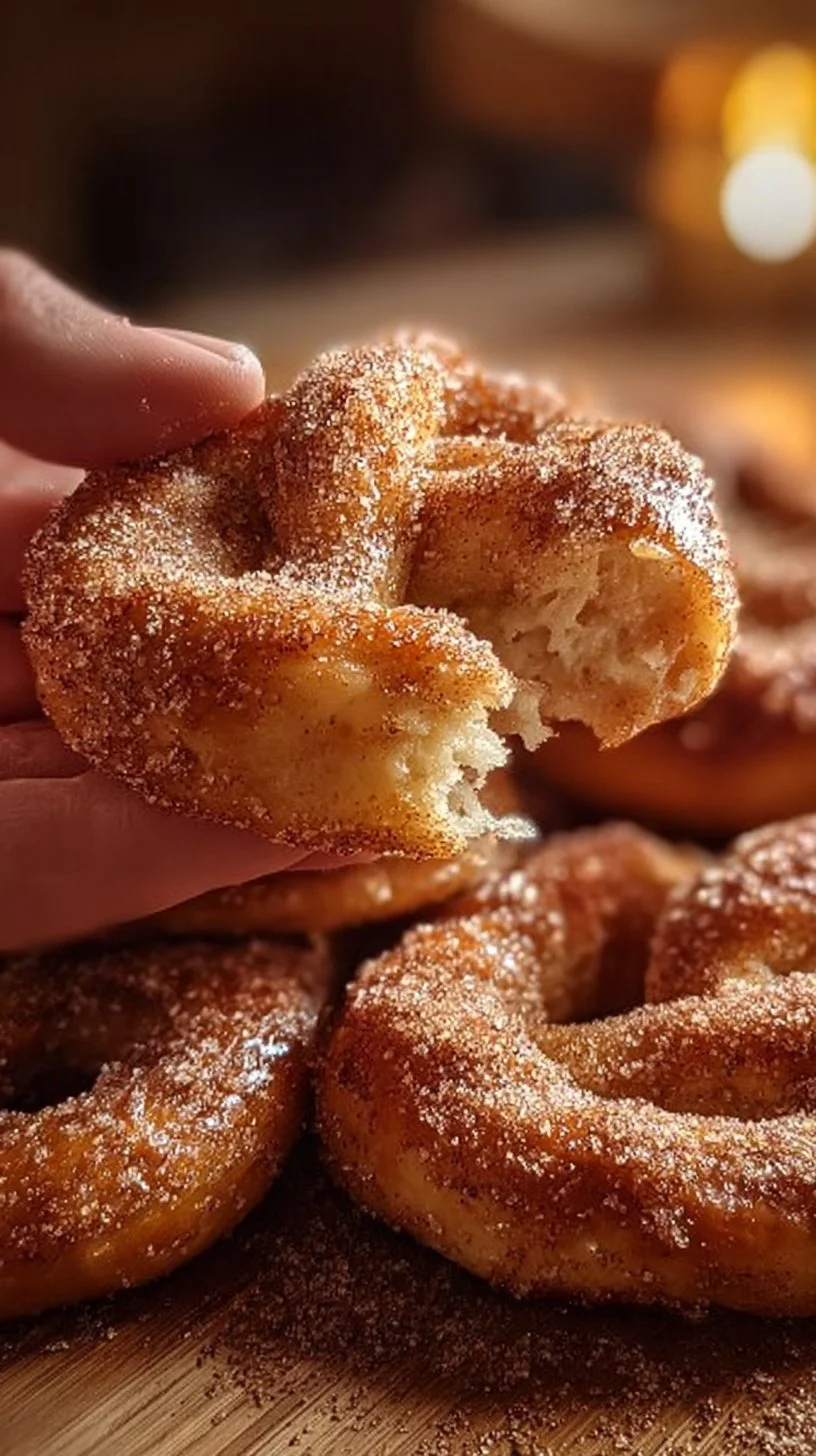 Cinnamon Sugar Soft Pretzels 1 Delicious cinnamon sugar soft pretzels fresh out of the oven